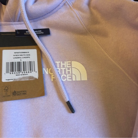 THE NORTH FACE Women's Box NSE Pullover Hoodie Lavender Fog, Small New - Picture 6 of 9